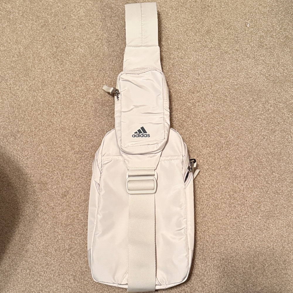 Adidas White Crossbody Bag - Picture 3 of 3